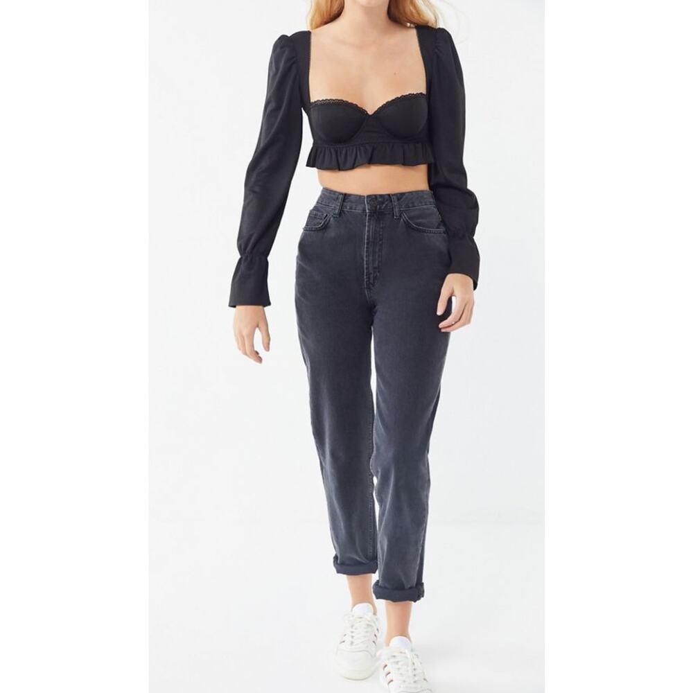 Urban Outfitters Black High Rise Women Jeans